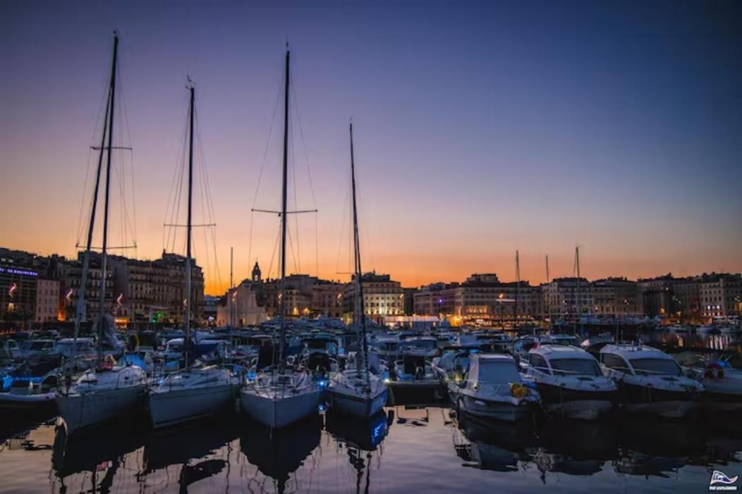 L'Elegant Lumineux Ancien Couvent Lägenhet Marseille Exteriör bild